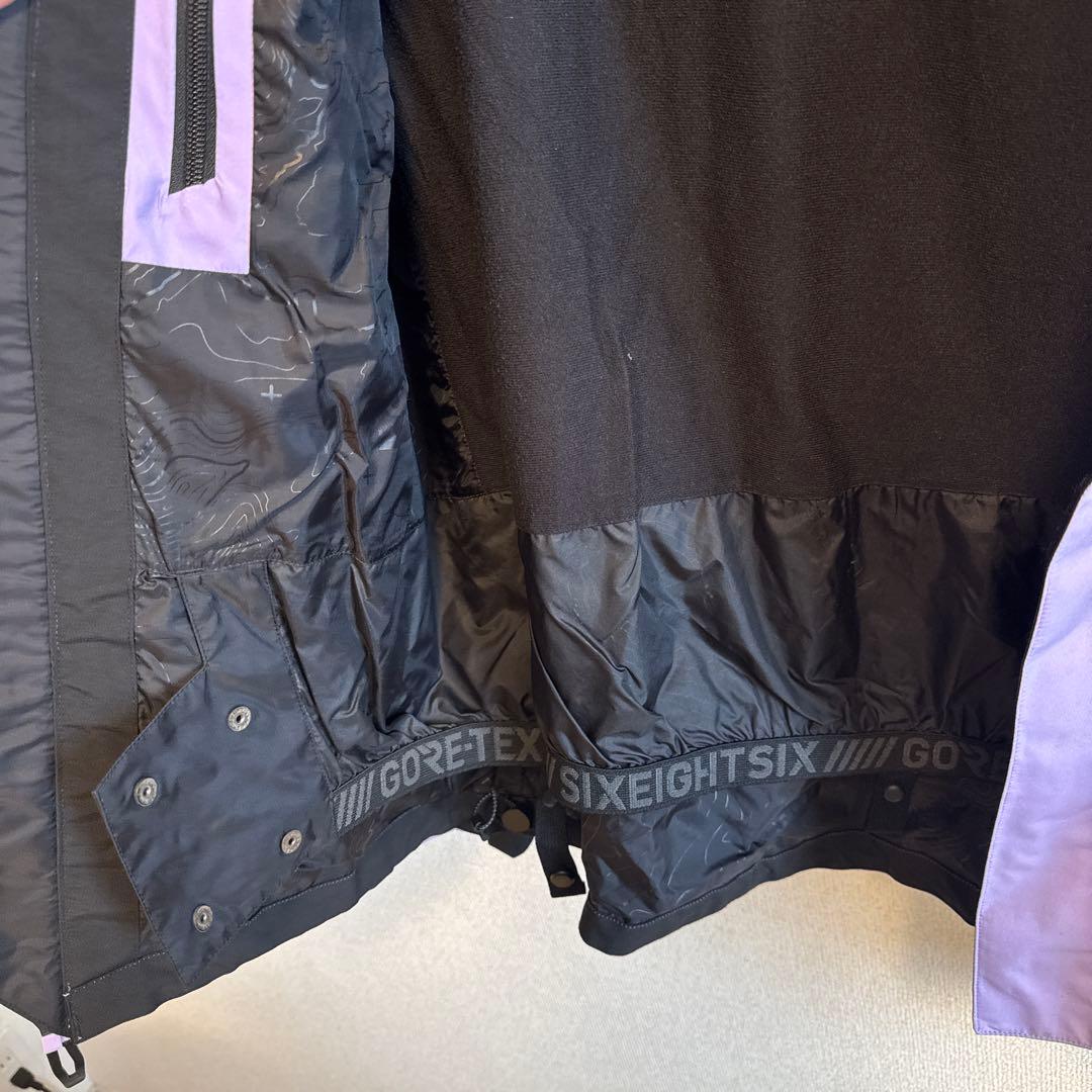 686 GORE-TEX 薄紫色ジャケット