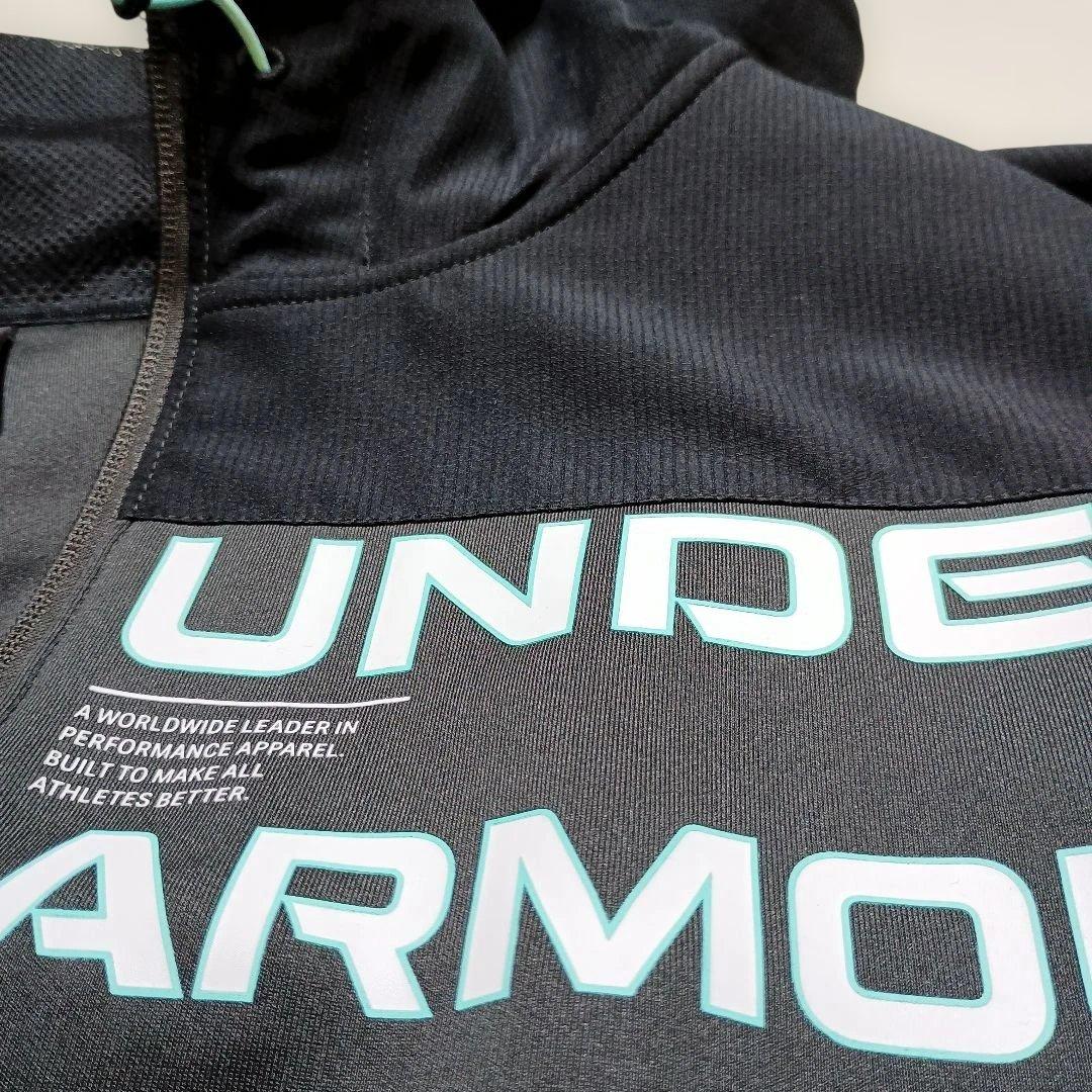 UNDER ARMOUR フード付きフルジップジャケット XXL パーカー