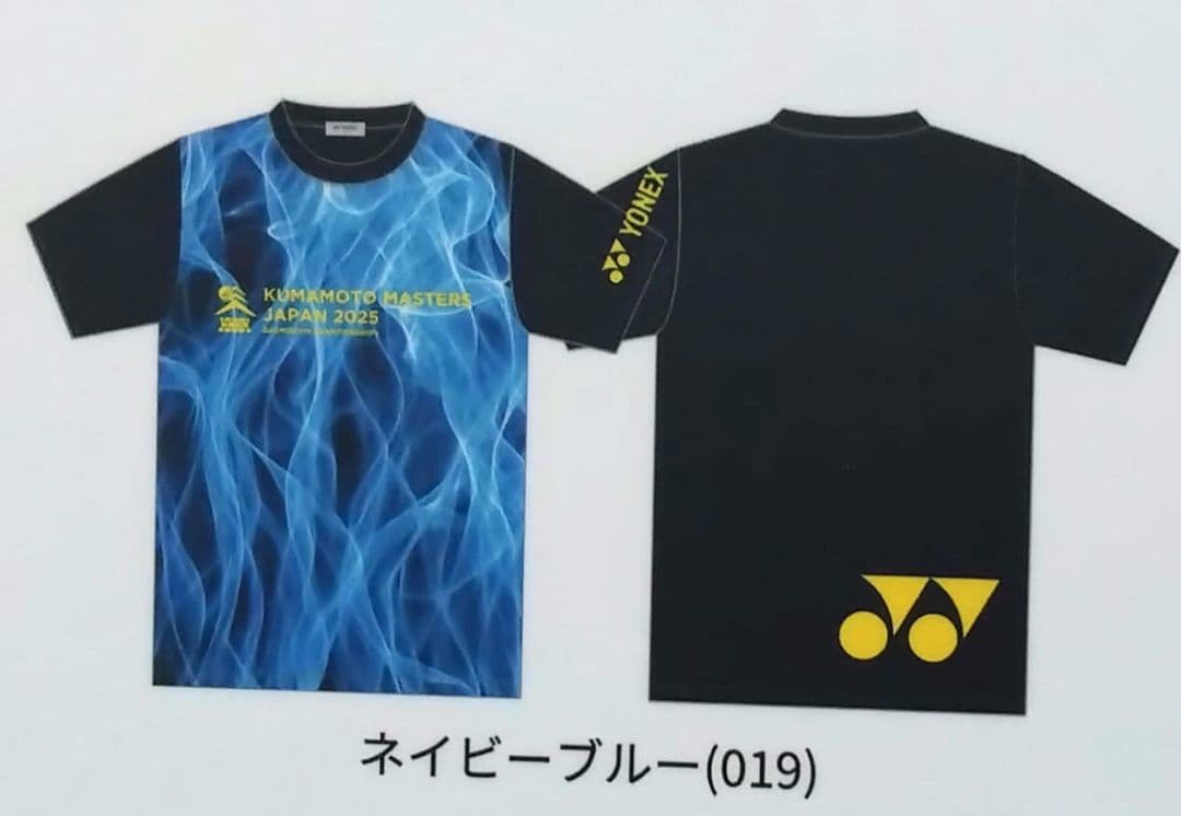 YONEXヨネックス2025熊本マスターズ メインTシャツ