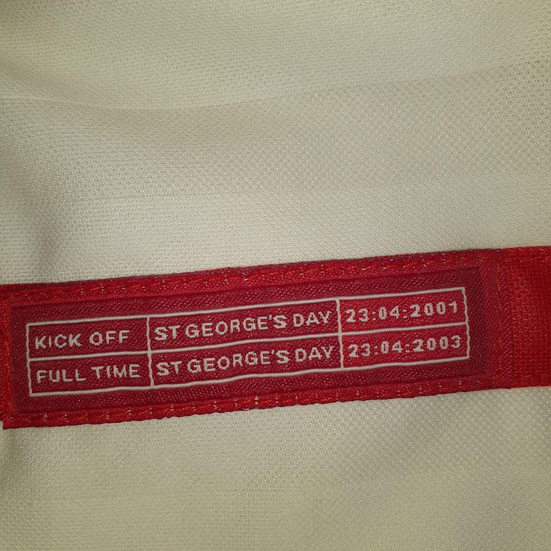 UMBRO イングランド代表 ホワイトシャツ L/XL