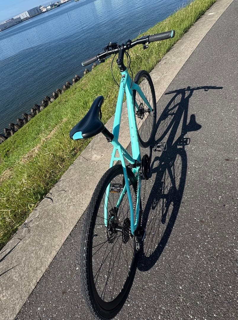 ディスクブレーキ クロスバイク　Bianchi c.sport2 ビアンキ 美品