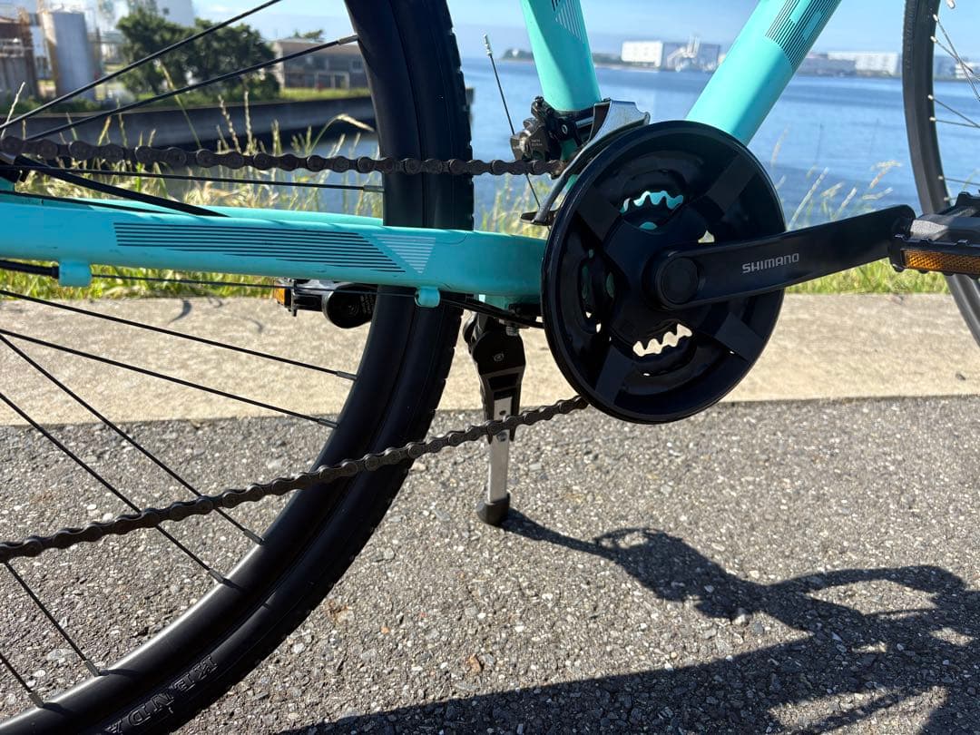 ディスクブレーキ クロスバイク　Bianchi c.sport2 ビアンキ 美品
