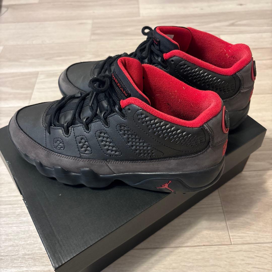 AIR JORDAN 9G 28 ブラック/レッド
