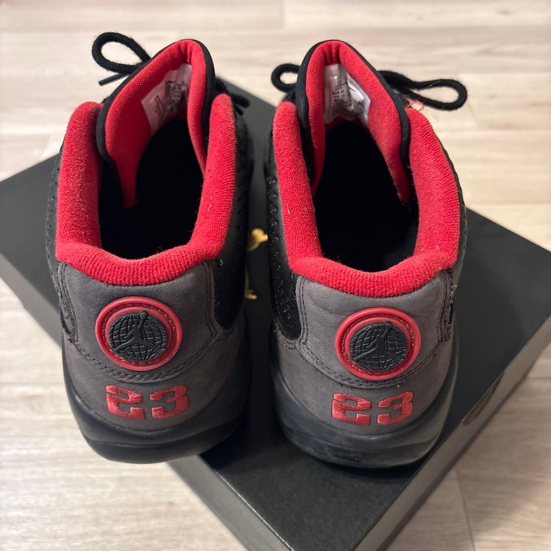 AIR JORDAN 9G 28 ブラック/レッド