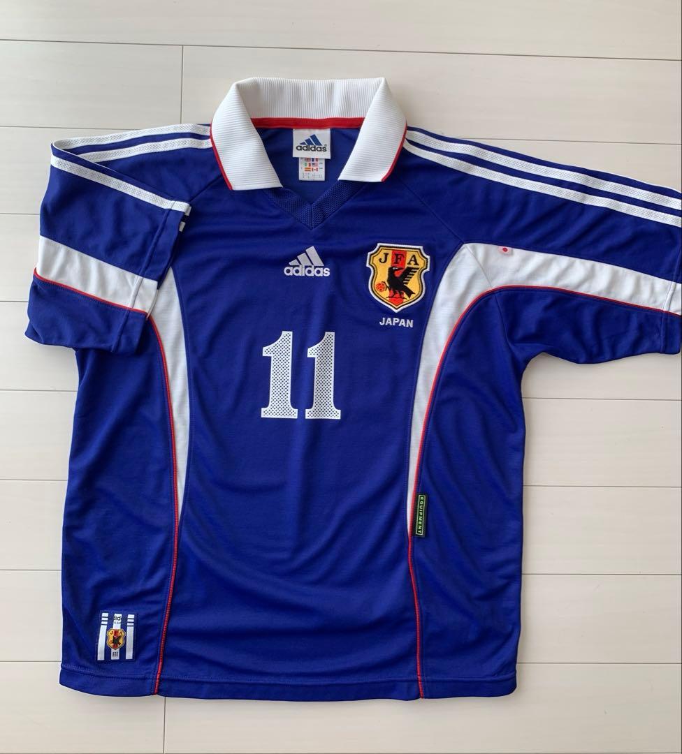 【美品】日本代表/99-00年/H #11 三浦知良