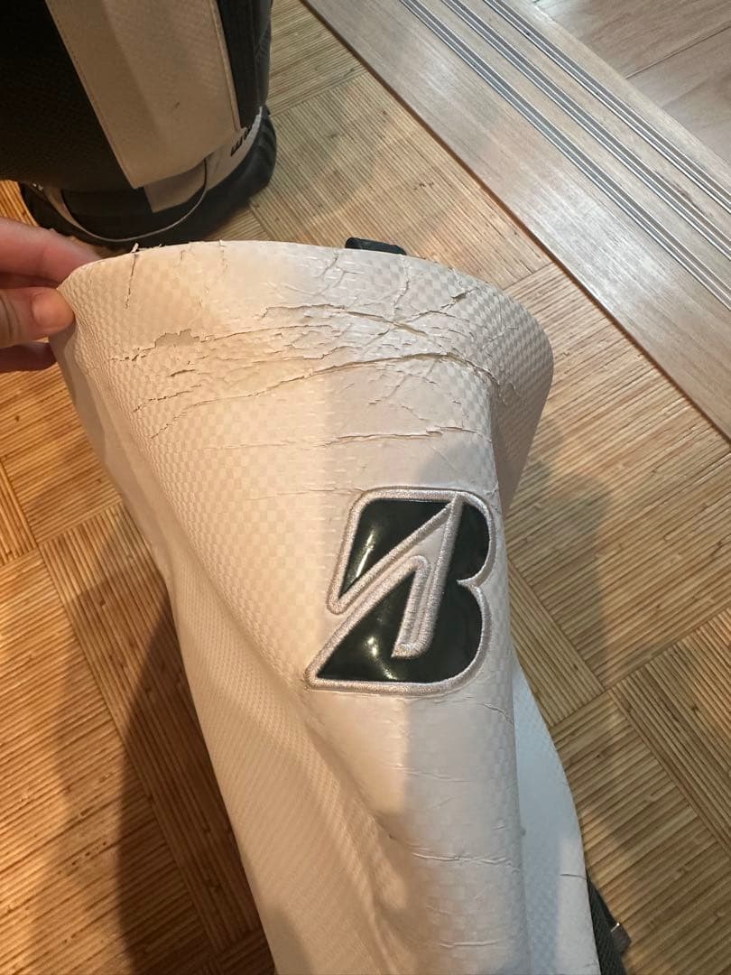 BRIDGESTONE ゴルフバッグ 星柄 白緑　マスターズモデル