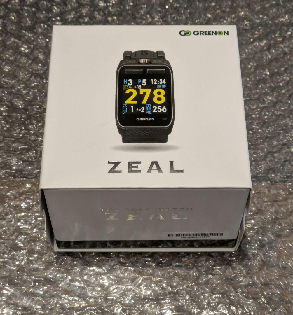 【 美品 】 グリーンオン　ジール　ZEAL GPSナビ ゴルフウォッチ