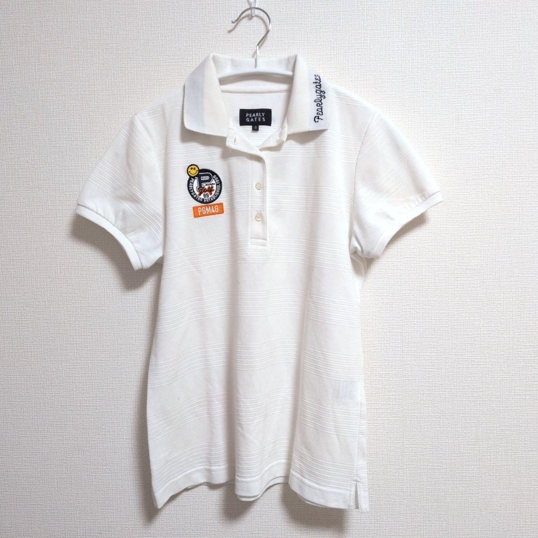 【美品】PEARLY GATES ロゴ ポロシャツ スカート セット サイズ0