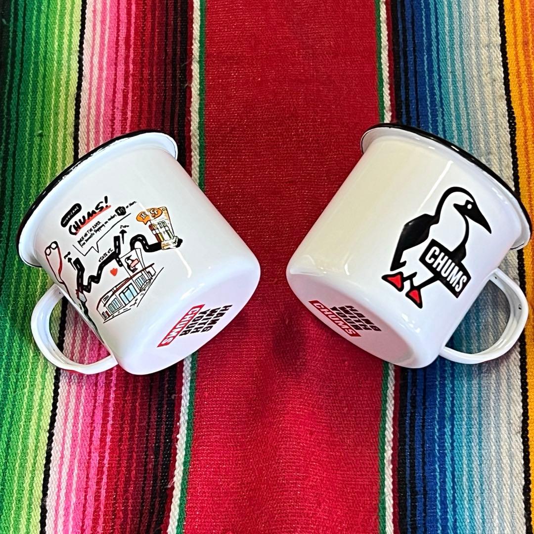 新品　CHUMS Enamel Mug チャムス カップ　2コセット