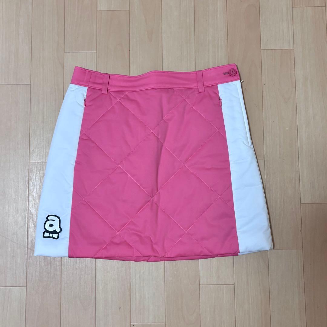 【美品】アルチビオ 中綿スカート ピンク Lサイズ