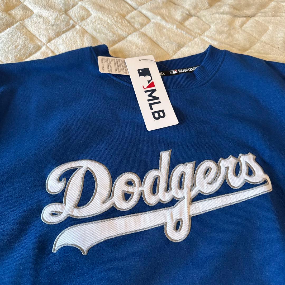 MLB LA DODGERS 裏起毛トレーナー　新品未使用品！