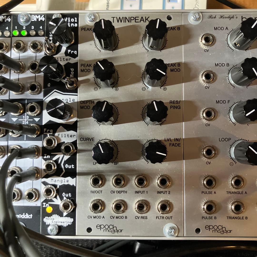 epoch modular twinpeak mk2 緑基板 モジュラーシンセ
