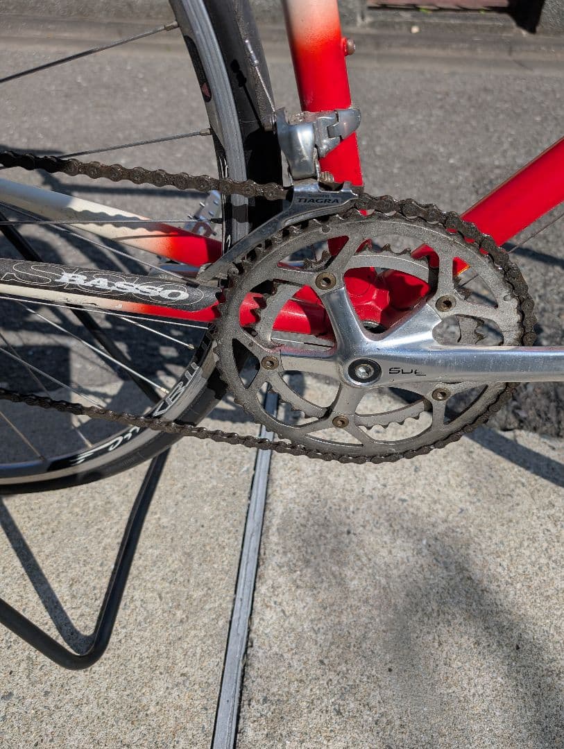 BASSO GAP 1977　トリコロール　クロモリロード