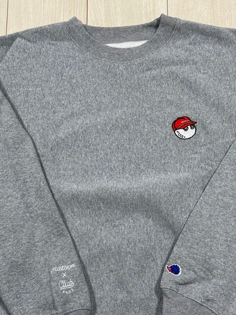 【未使用XL】CLUBHAUS×MALBONコラボ　スウェット　GRAY