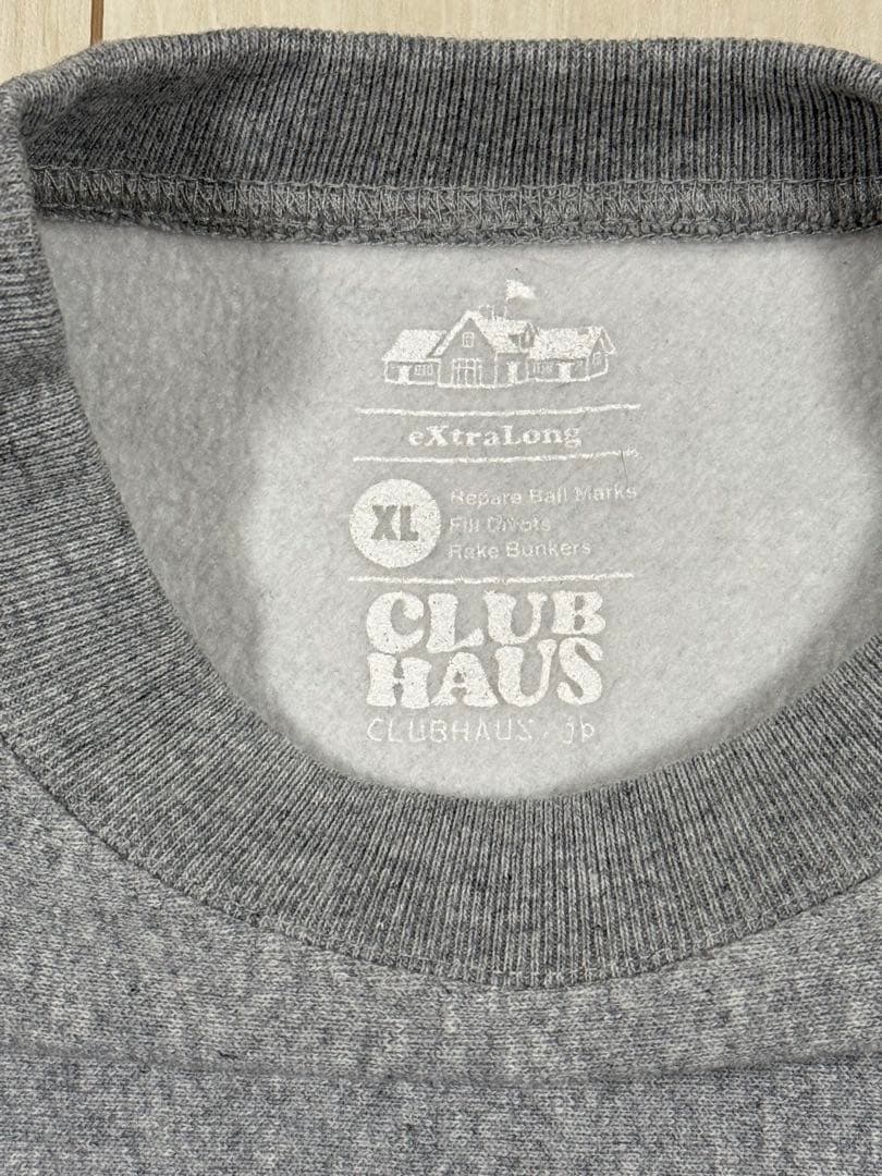 【未使用XL】CLUBHAUS×MALBONコラボ　スウェット　GRAY