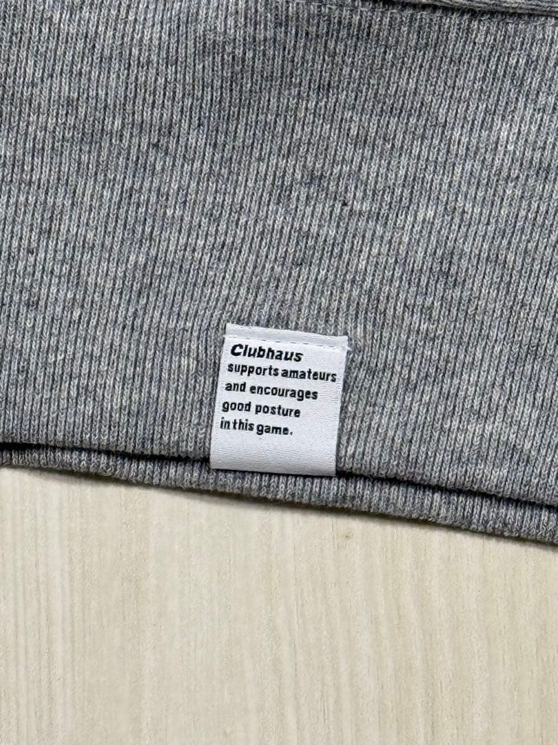 【未使用XL】CLUBHAUS×MALBONコラボ　スウェット　GRAY