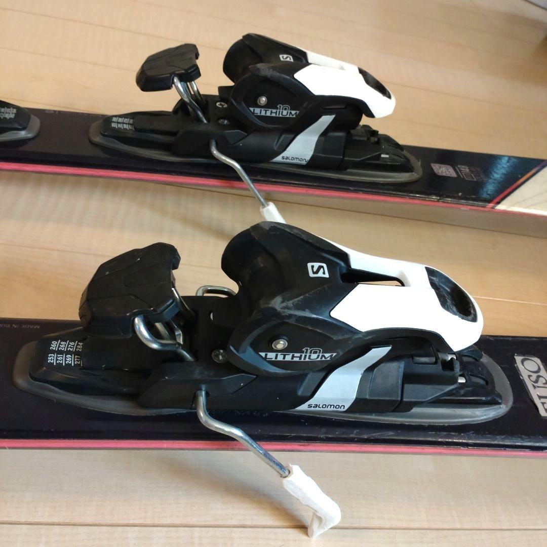 Salomon W MAX X7 スキー 板 バインディング付き148センチ