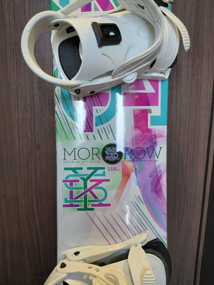 大特価❗希少機種⭐MORROW 148 レディース スノーボードセット