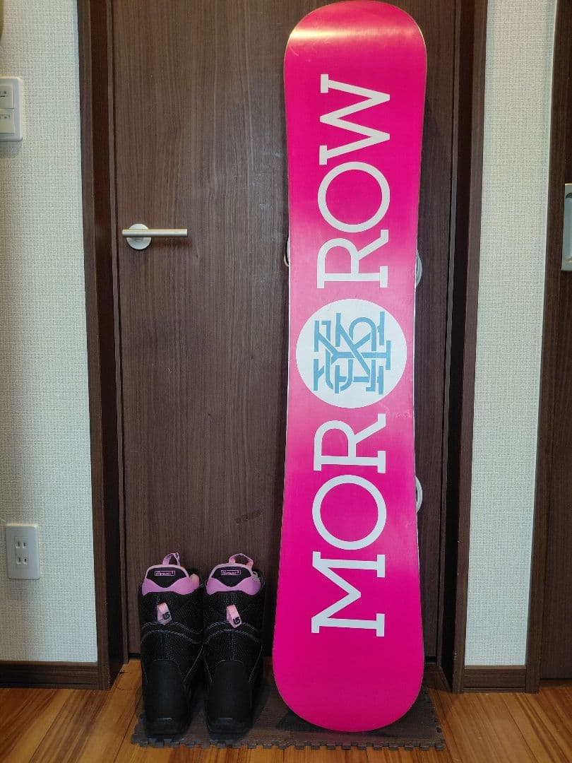 大特価❗希少機種⭐MORROW 148 レディース スノーボードセット