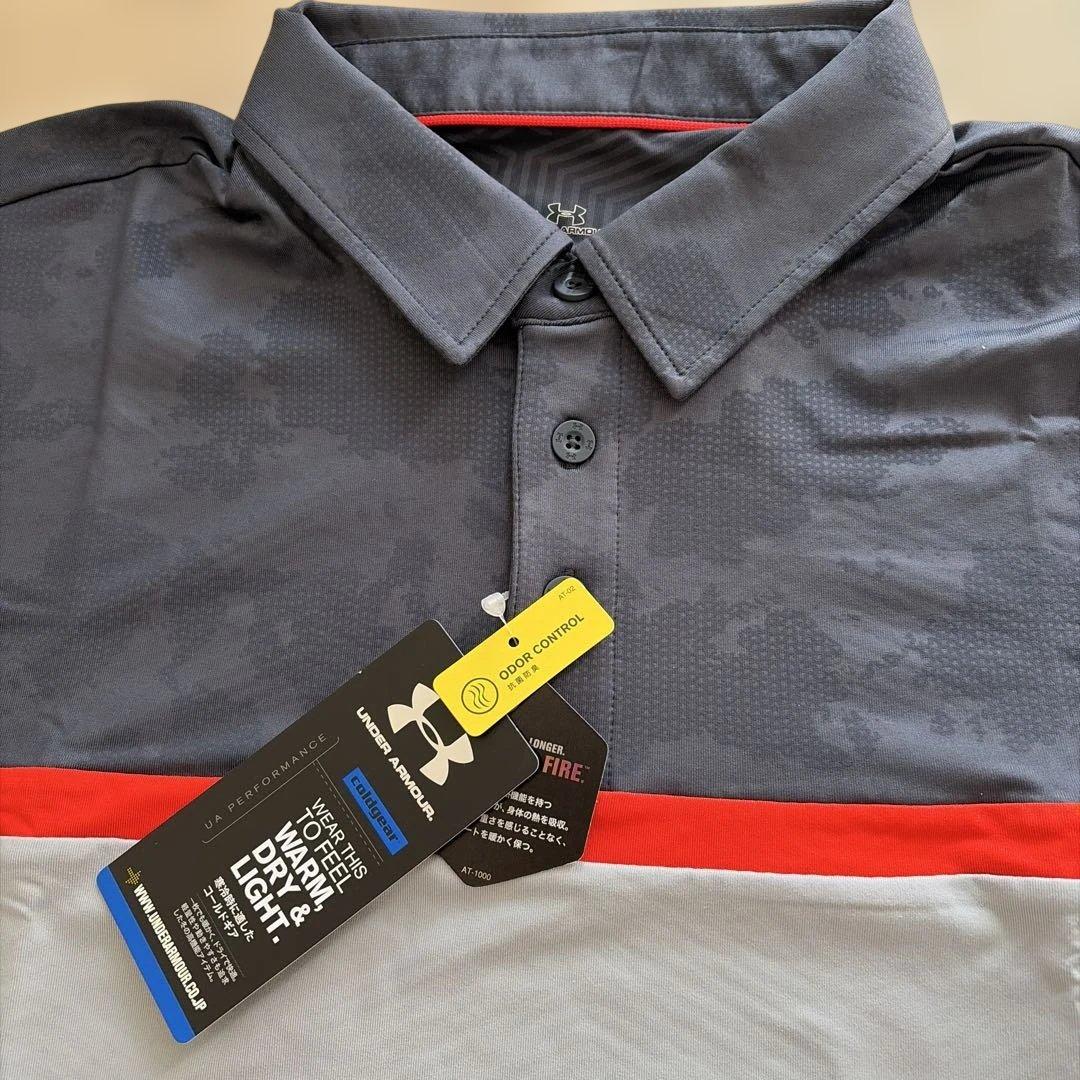 Under Armour ポロシャツ グレー/ 3XL 新品！
