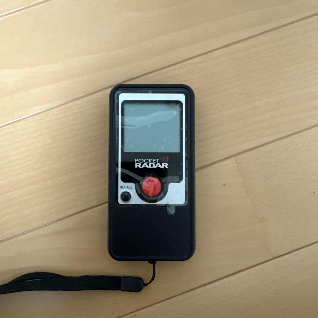 美品 廃盤品 希少 スピードガン ポケットレーダー D&M PR1000