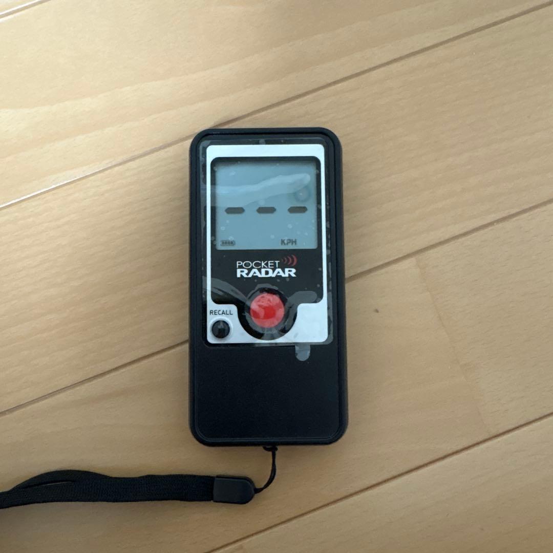 美品 廃盤品 希少 スピードガン ポケットレーダー D&M PR1000