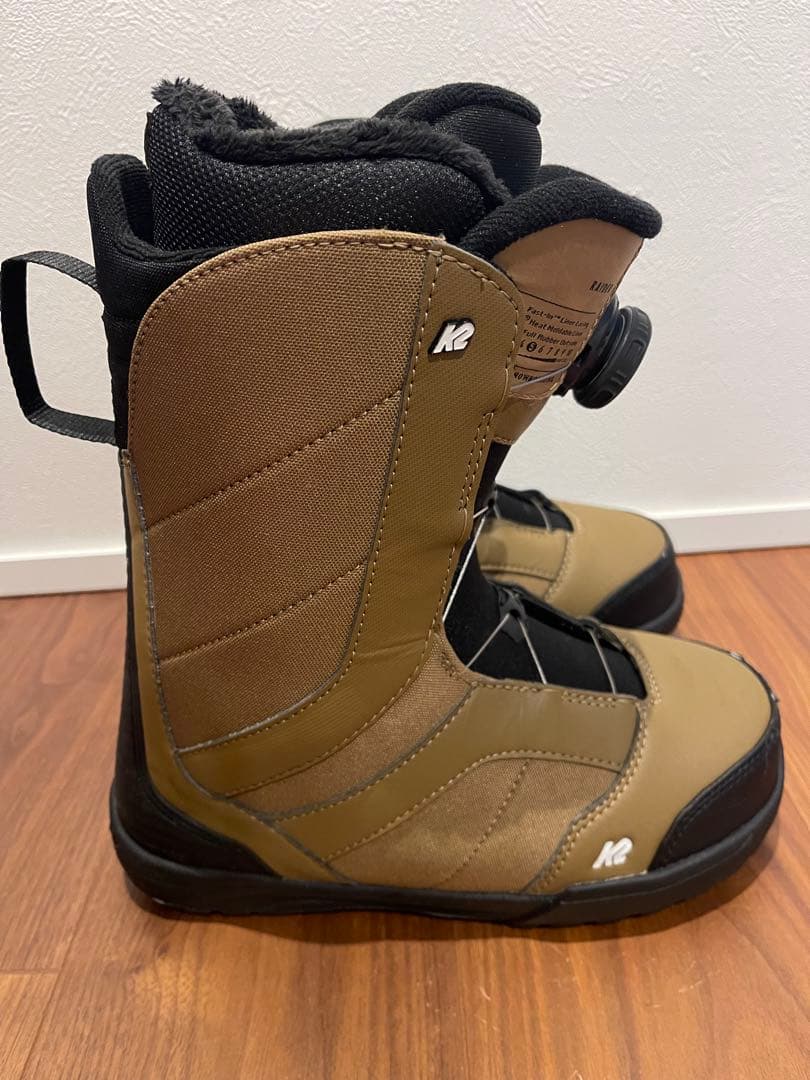 K2 RAIDER BOA スノーボードブーツ 25㎝　カーキ系
