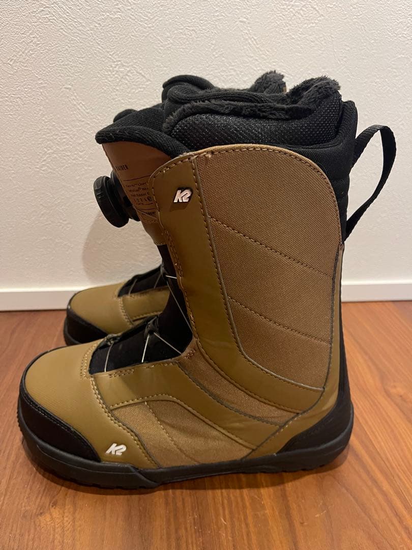 K2 RAIDER BOA スノーボードブーツ 25㎝　カーキ系
