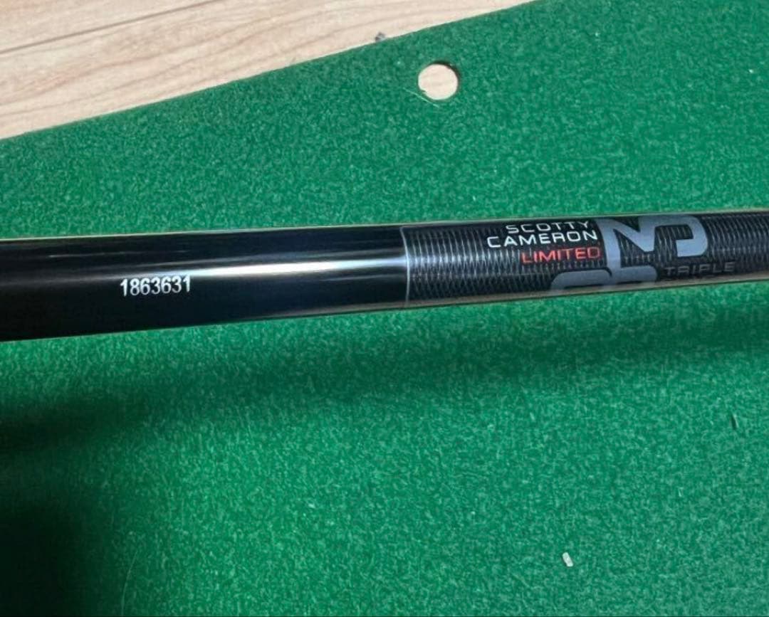 タイトリスト 限定パター　スコッティキャメロン　トリプルブラック　B3 カタリナ
