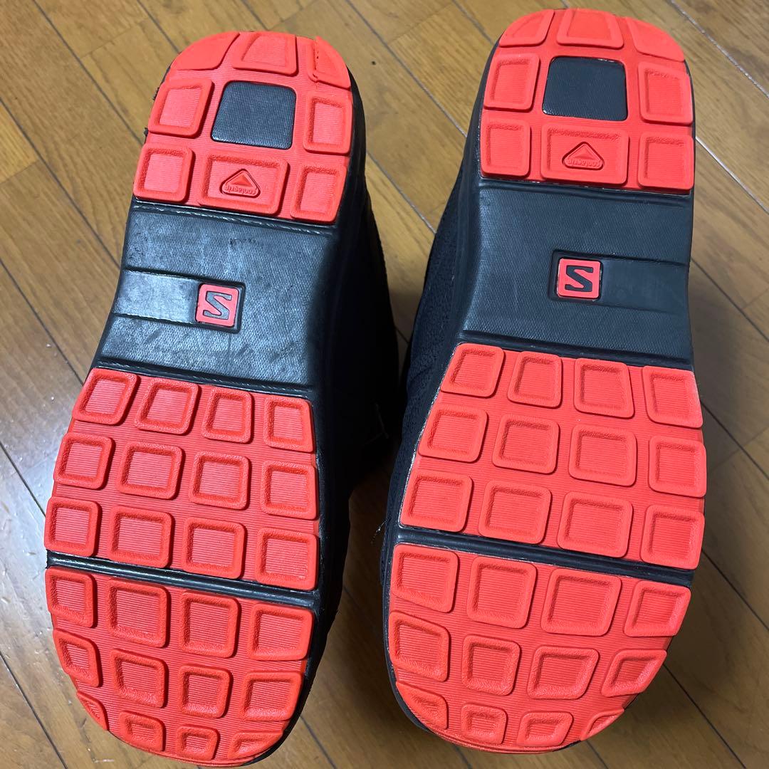 Salomon スノーボードブーツ ブラック/レッド