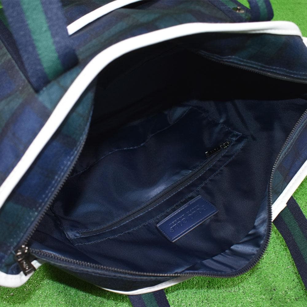 POLO GOLF/ポロ ゴルフ 大判トートバッグ【チェック】美品！
