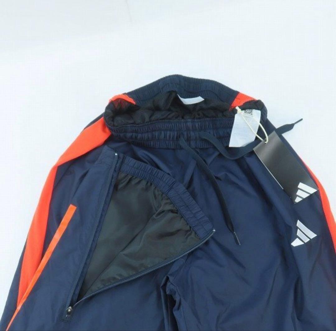 【新品】adidas/アディダス プラクティス ピステトップ セットアップ 紺S