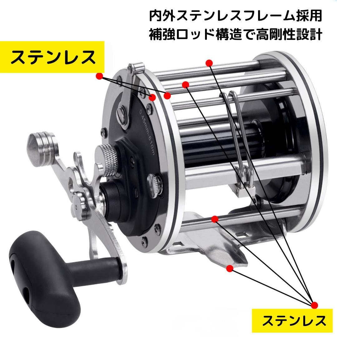 「訳アリ」トローリングリール 船釣りリール 大型リール ベイトリール リール