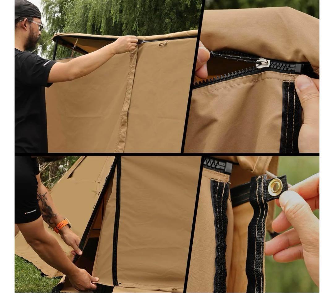 goglamping G:G PUP2.0 TC前幕セット　未使用美品