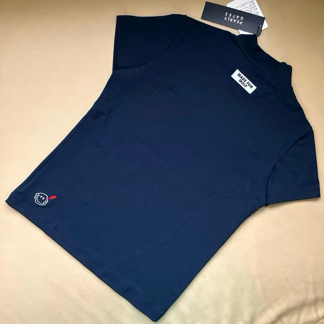 【未着用】 PEARLY GATES レディース 半袖モックネック 0 タグ付き