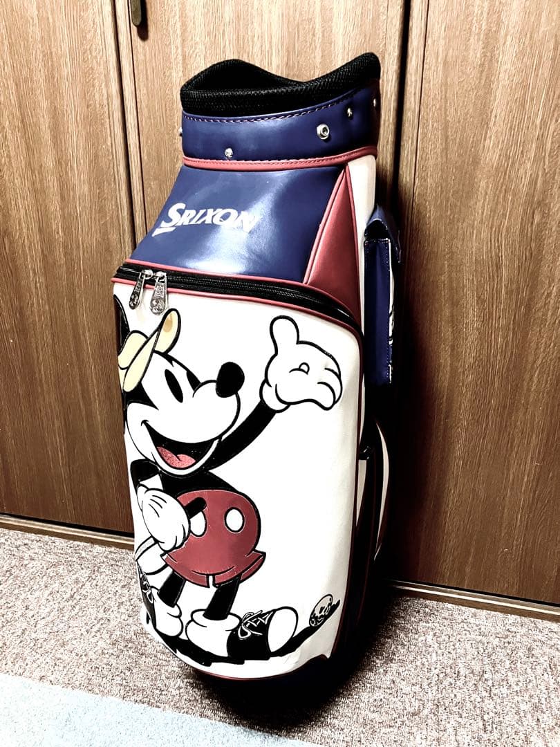 ゴルフ　SRIXONミッキーキャディーバッグ　ディズニー