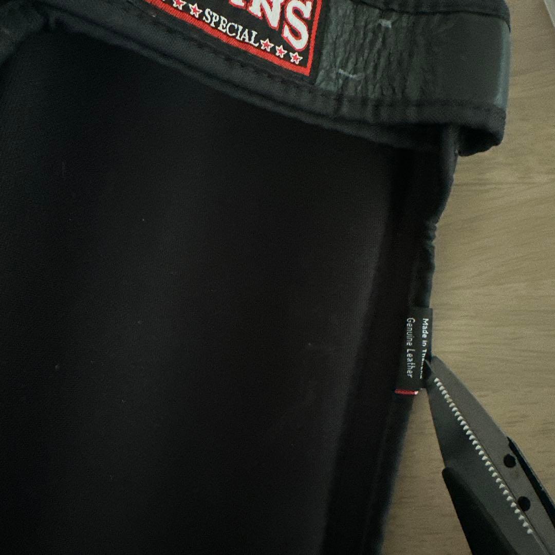 TWINSツインズ グローブ14oz黒　レガース Lサイズ黒