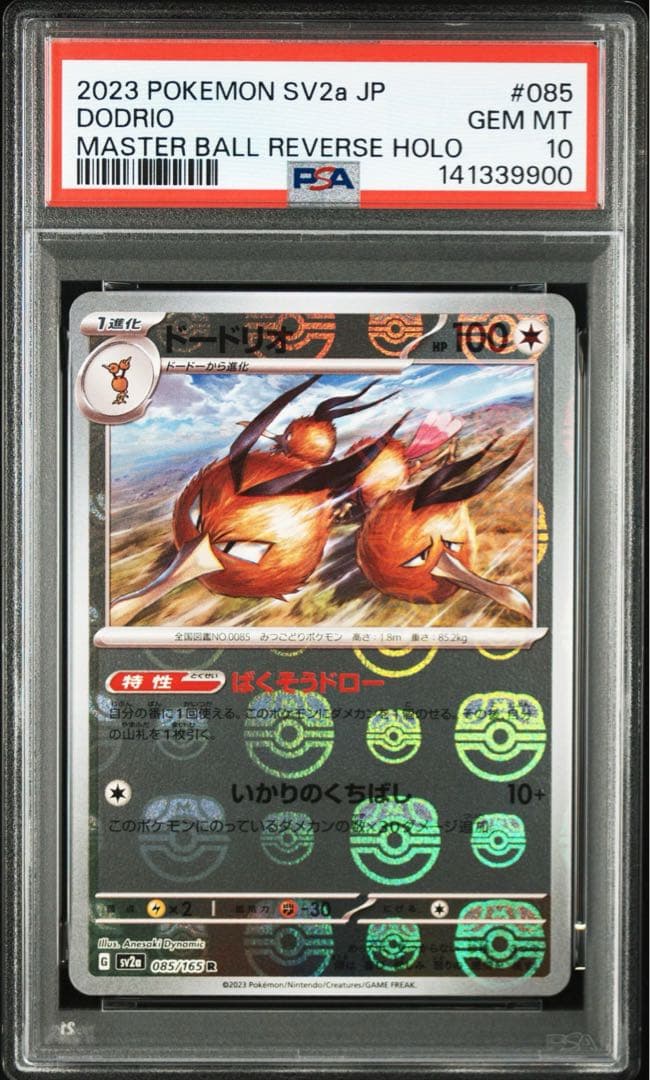 連番　psa10 ドードー　ドードリオ　マスボミラー　151