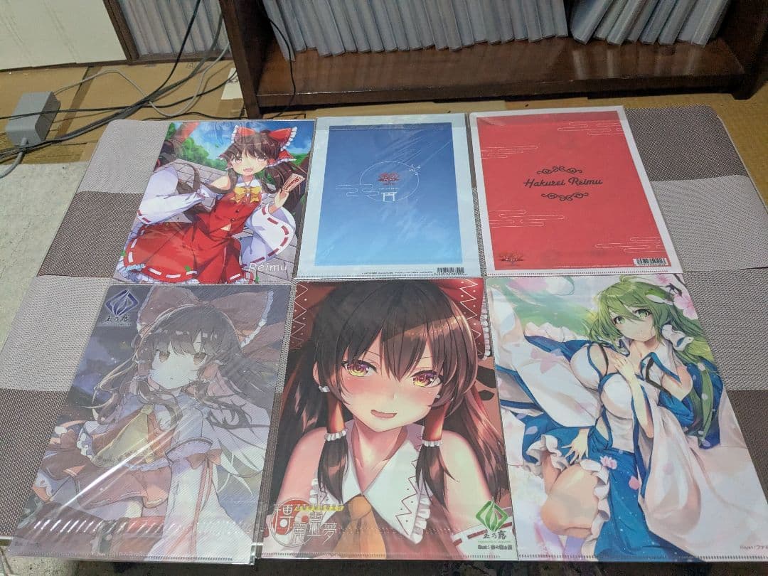 東方project　博麗霊夢 A4クリアファイル 14枚セット②