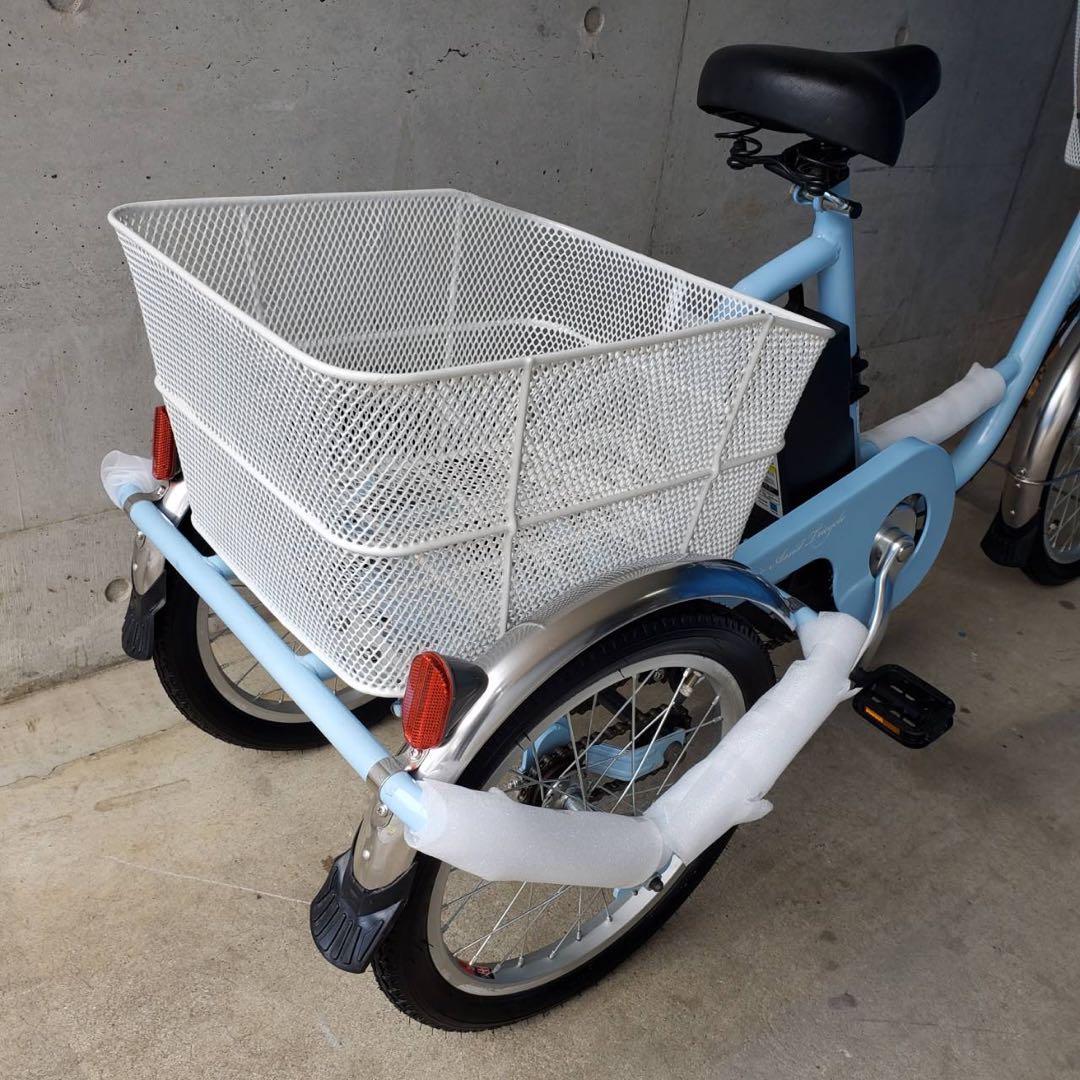 ほぼ未使用品!! Ashiraku Charlie 電動アシスト三輪自転車