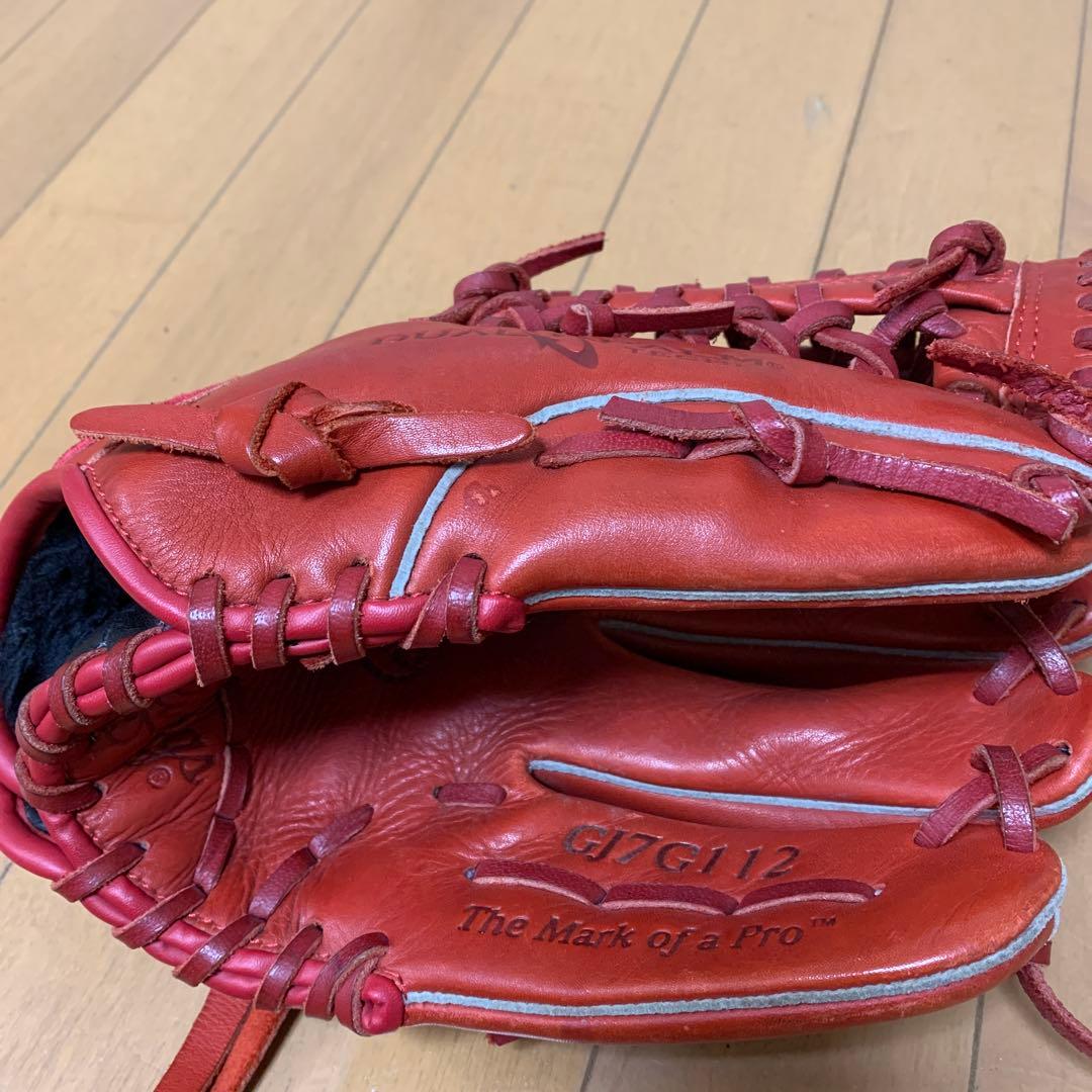 Rawlings GJ7G112 軟式グローブ レッド　ローリングス