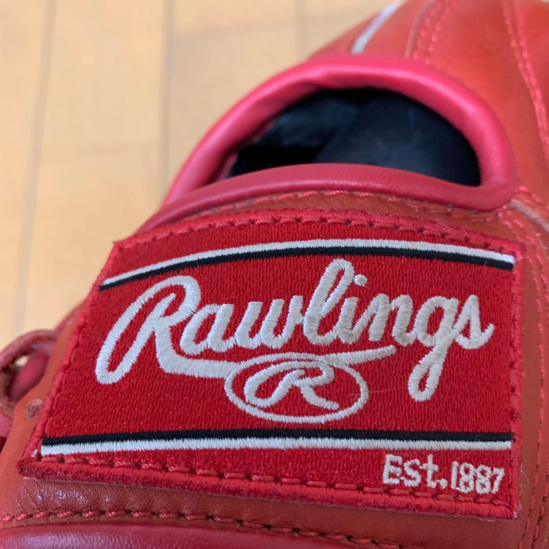 Rawlings GJ7G112 軟式グローブ レッド　ローリングス