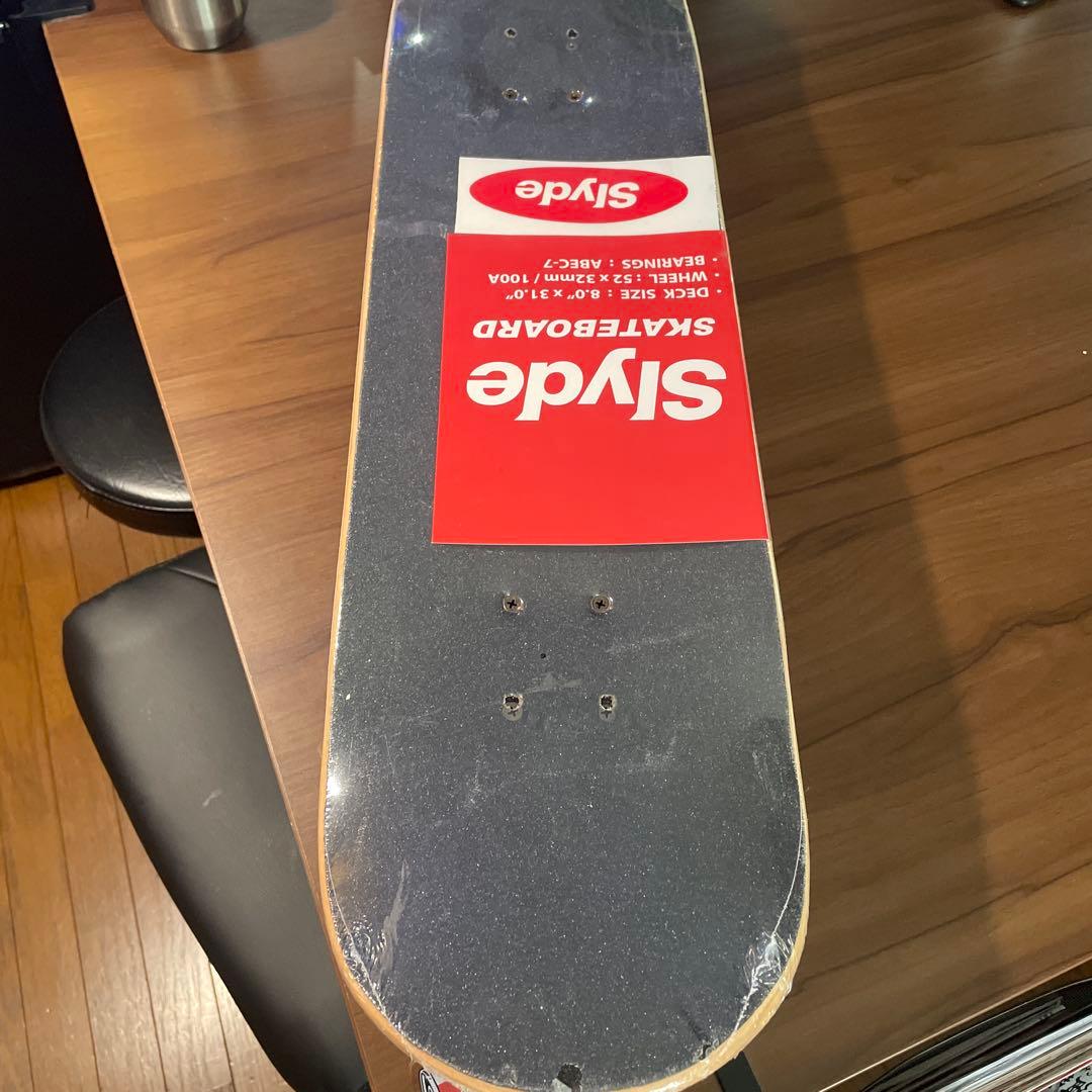 SLYDE GOSKATE スケートボード ホワイト8インチ
