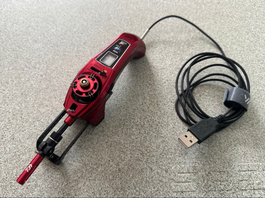 クリスティアAIR 電動リール（レッド）その他付属品セット