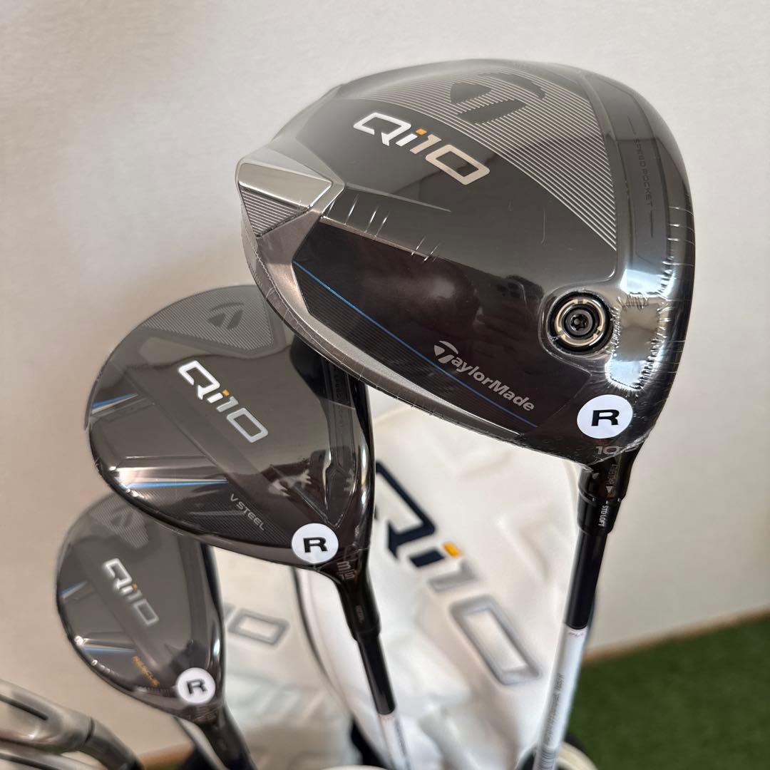 新品‼️TaylorMade Qi10 stealthメンズクラブセット