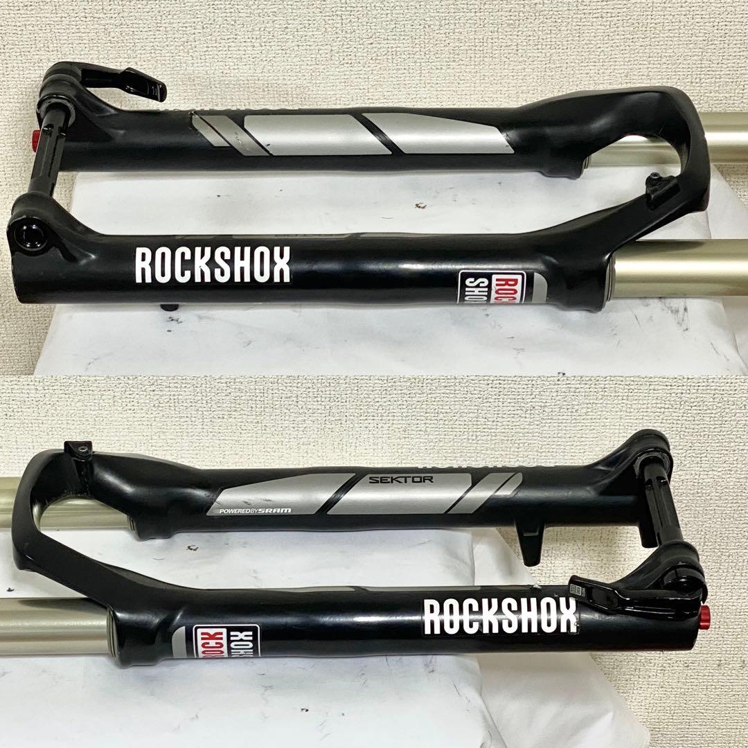 ROCK SHOX SEKTOR 27.5 150㎜ ノンブースト 動作良好