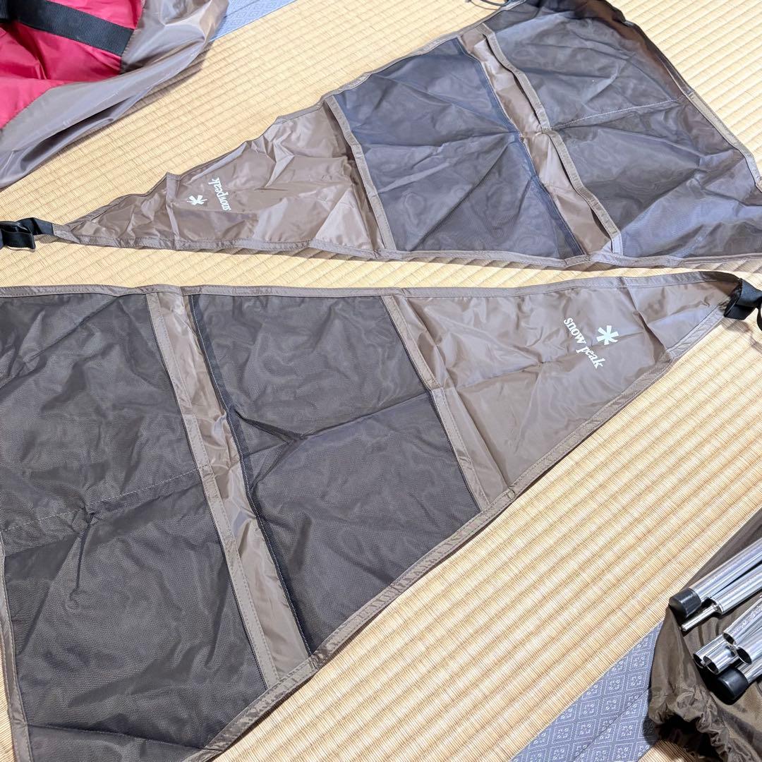 未使用級 完品  peak リビングシェルS TP-240 テント