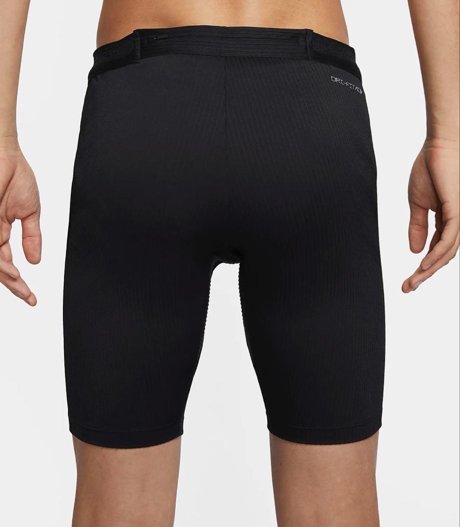 NIKE メンズ【2XL】エアロスイフト ランニング ハーフタイツ 黒