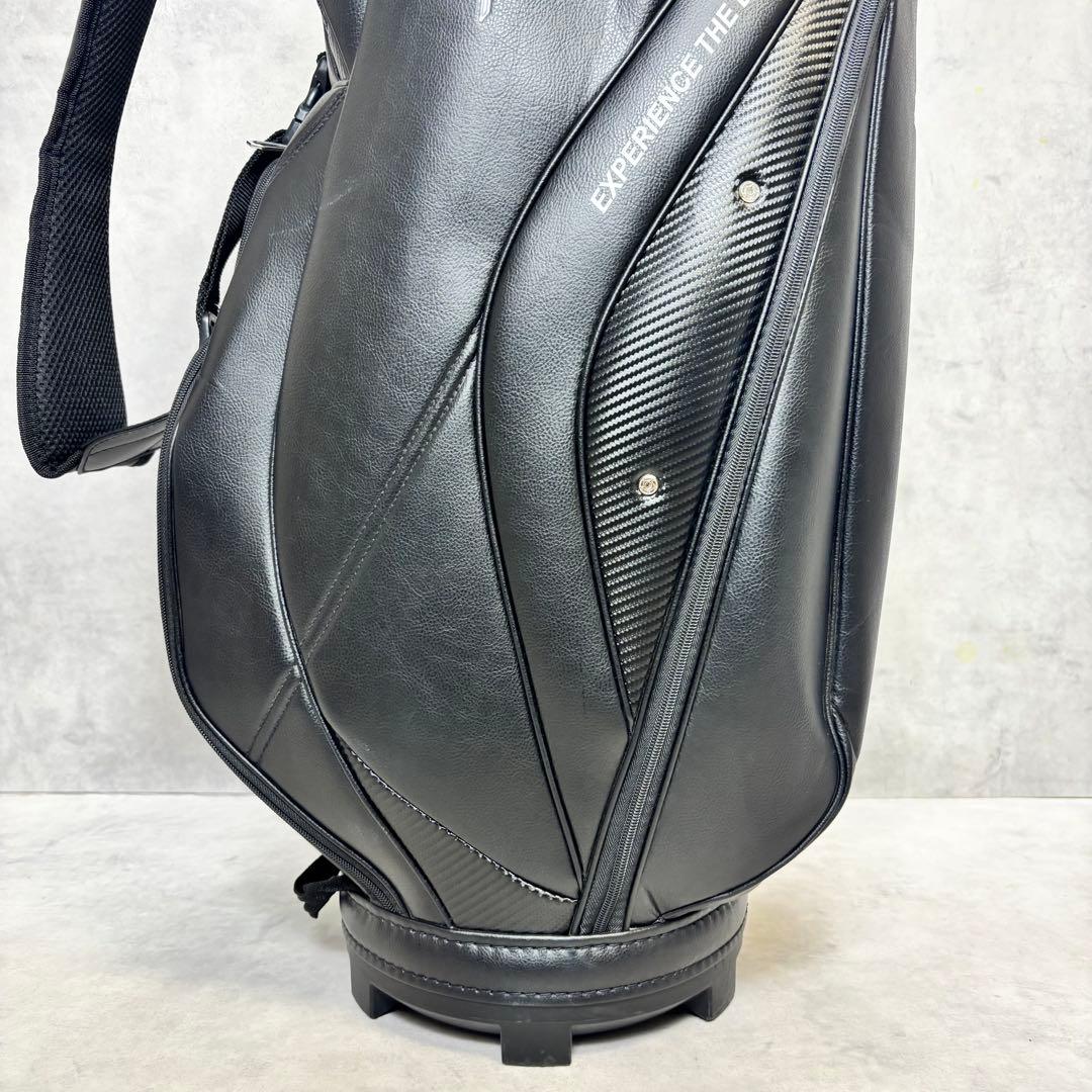 【美品】ゼクシオ キャディバッグ 9.5型 4分割 超軽量2.4kg ブラック