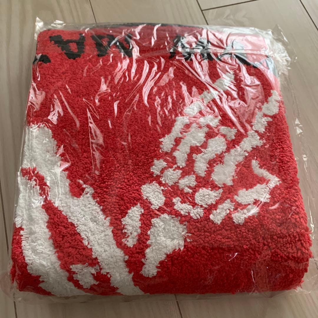 【新品未開封品】マキシマムザホルモン ふわっラグマット 赤白 2点セット